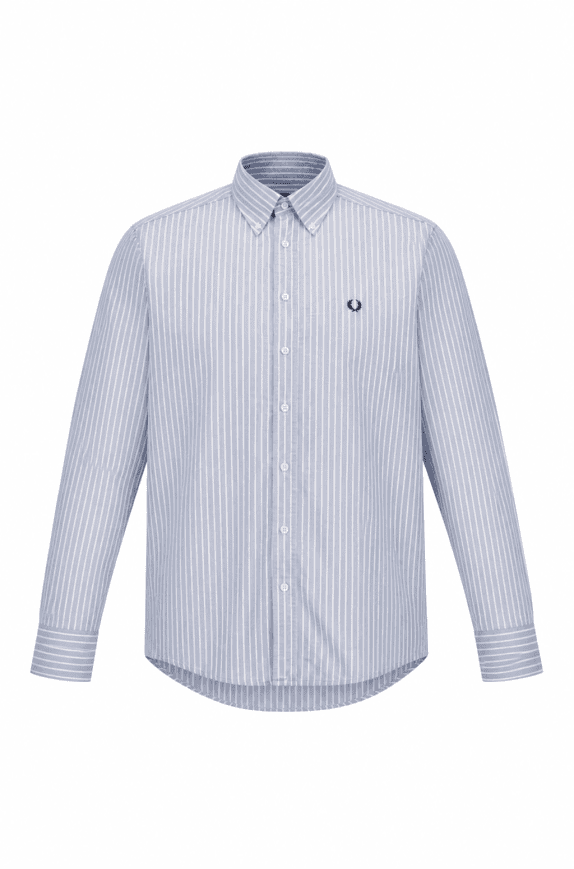 FRED PERRY ΠΟΥΚΑΜΙΣΟ ΡΙΓΕ ΓΑΛΑΖΙΟ ΑΝΤΡΙΚΟ PRE OWNED M