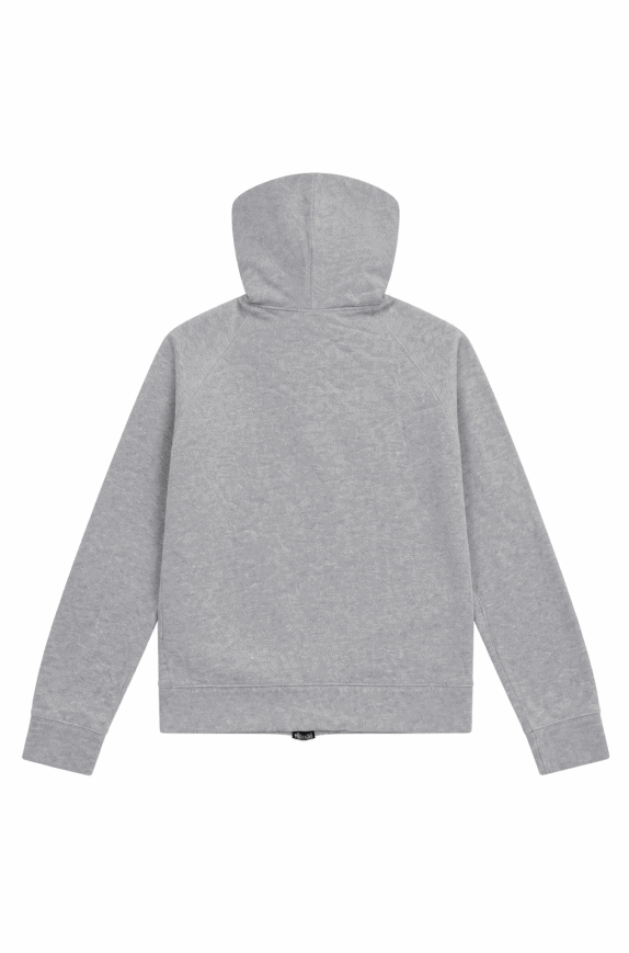 FRED PERRY ZIP HOODIE MINIMAL ΓΚΡΙ ΑΝΤΡΙΚΟ PRE OWNED S