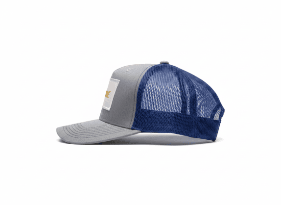FRONTIER TRUCKER CAP GREY BLUE UNISEX PRE OWNED