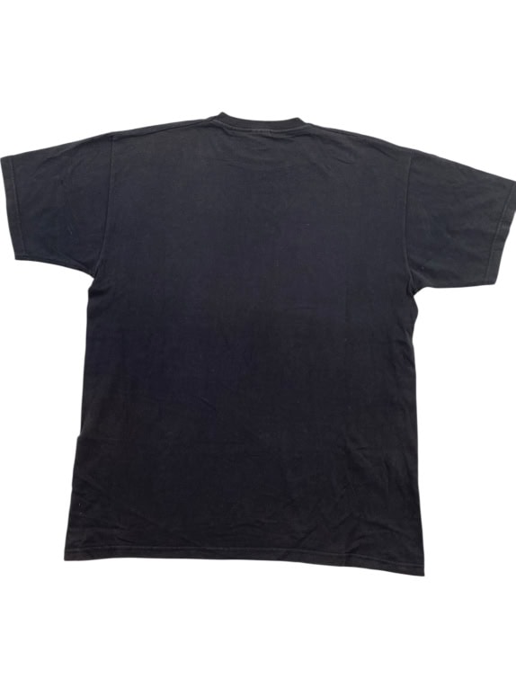 FRUIT OF THE LOOM T-SHIRT VINTAGE "MARTIAL ARTS" GRAPHIC ΜΑΥΡΟ ΑΝΔΡΙΚΟ L
