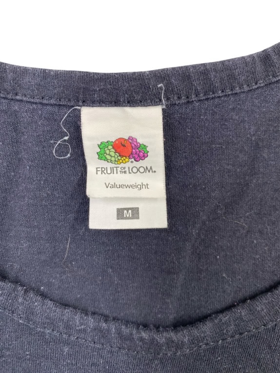 Fruit of the Loom Tank Top Αμάνικο Graphic Print Μαύρο Ανδρικό M