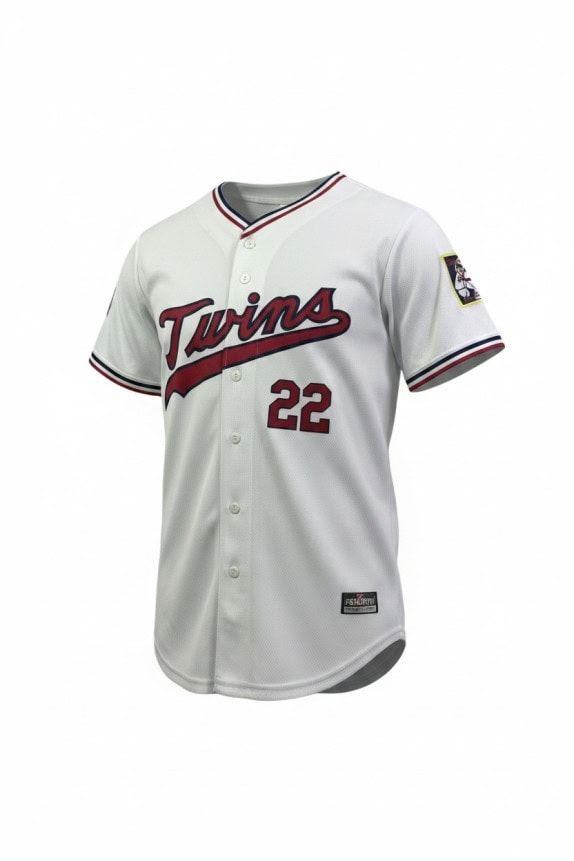 FS NORTH BASEBALL JERSEY SPORTSWEAR ΛΕΥΚΟ ΑΝΤΡΙΚΟ PRE OWNED S