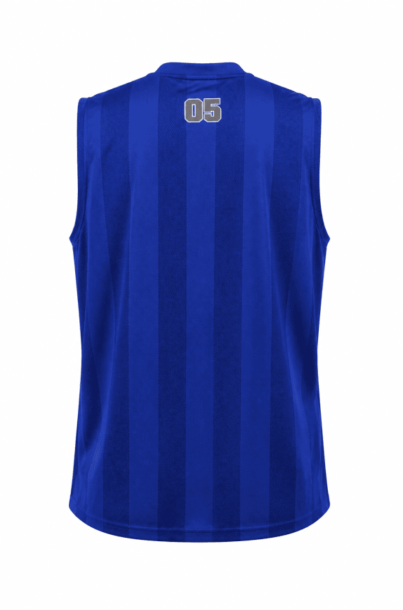FUBU SPORTS GRAPHIC MESH JERSEY BLUE MEN PRE OWNED XL