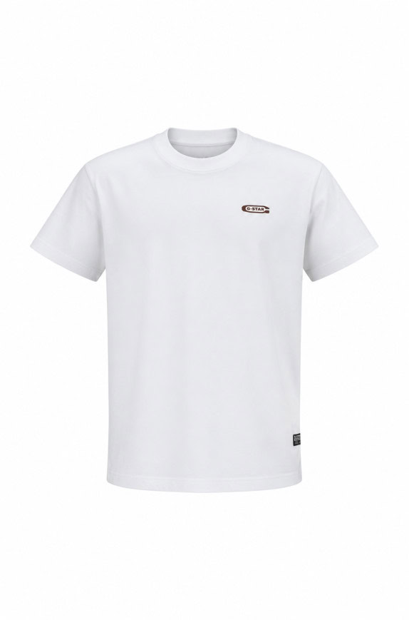 G STAR GRAPHIC TEE STREETWEAR BIANCO UOMO PRE OWNED L
