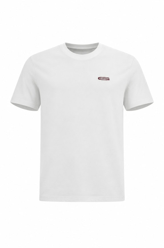 G STAR GRAPHIC TEE STREETWEAR WHITE ΑΝΤΡΙΚΟ PRE OWNED L