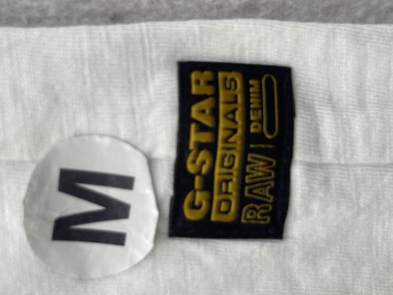 G STAR GRAPHIC TEE WHITE ΑΝΔΡΙΚΟ PRE OWNED M