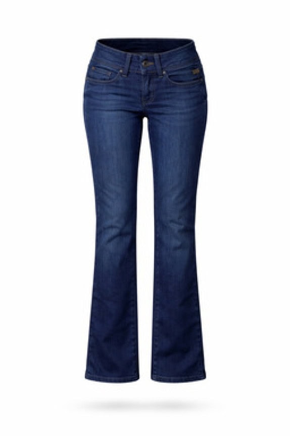 G STAR JEANS FLARE LEG BLUE ΓΥΝΑΙΚΕΙΟ PRE OWNED XS