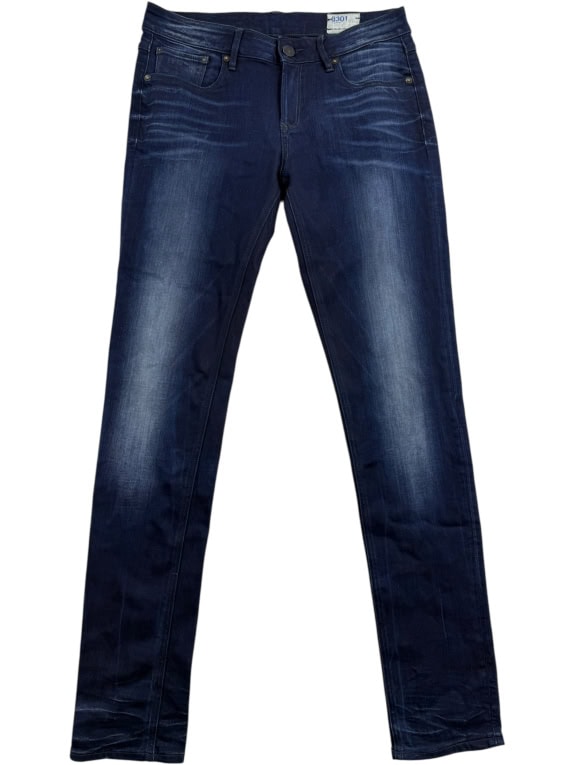 G-STAR RAW 3301 Jeans Casual con logo Blu da uomo S
