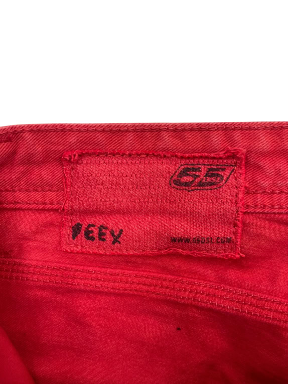 G-Star RAW Men’s Red Denim Pants Size M