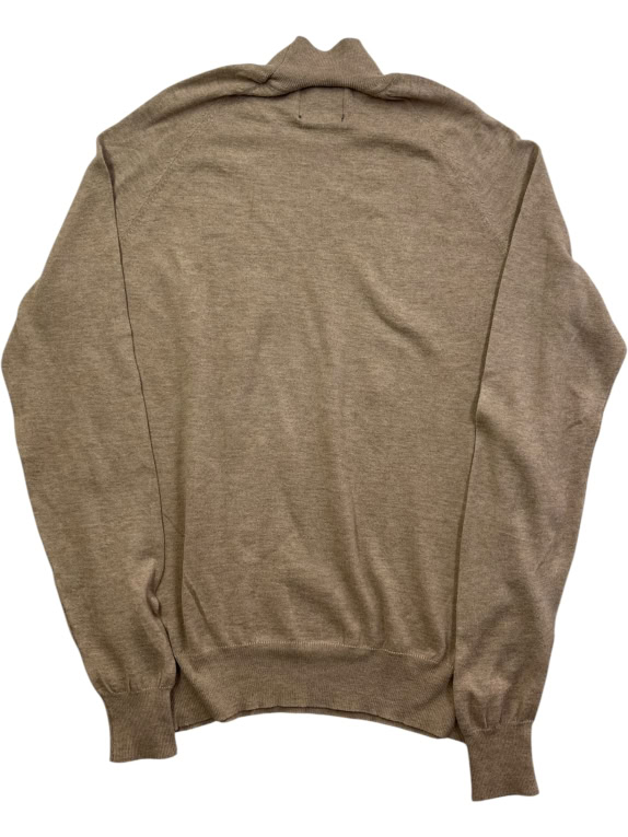 G-Star RAW Ανδρικό Πλεκτό Πουλόβερ Ζιβάγκο Beige Size L