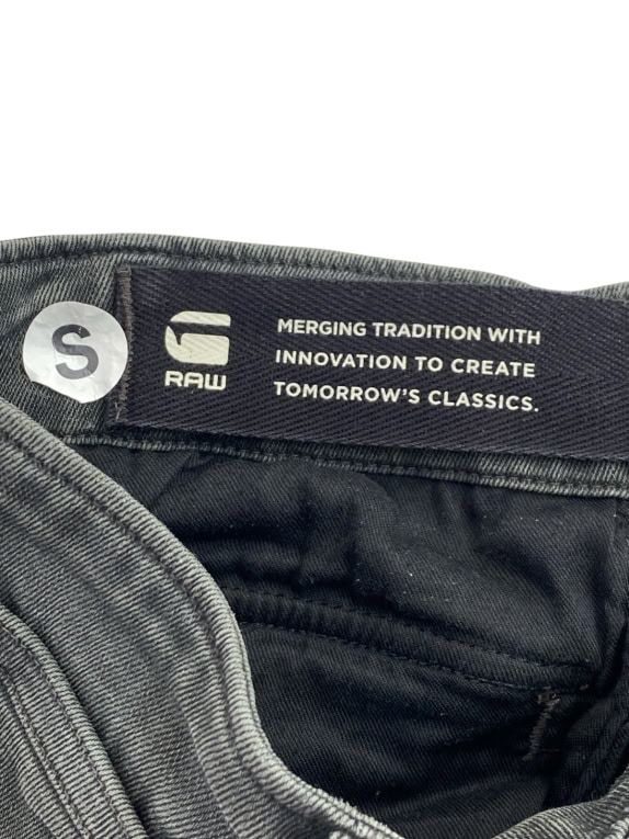 G STAR RAW CARGO PANTS WASHED CHARCOAL ΑΝΤΡΙΚΟ PRE OWNED S