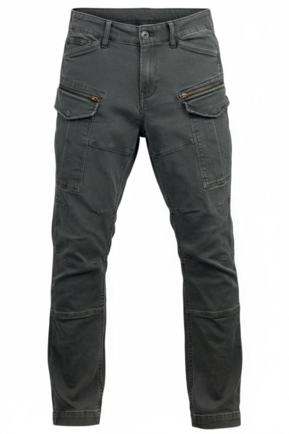 G STAR RAW CARGO PANTS WASHED CHARCOAL ΑΝΤΡΙΚΟ PRE OWNED S