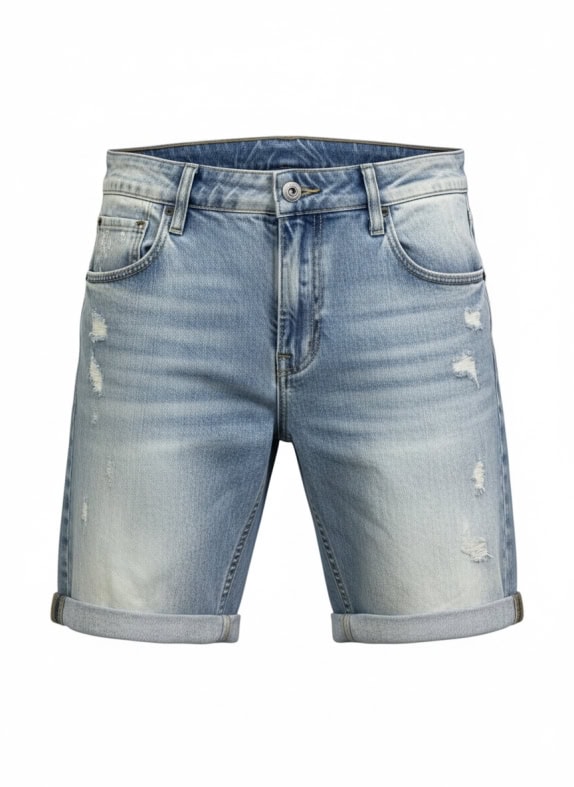G-STAR RAW Shorts in denim vintage distressed azzurro da uomo S