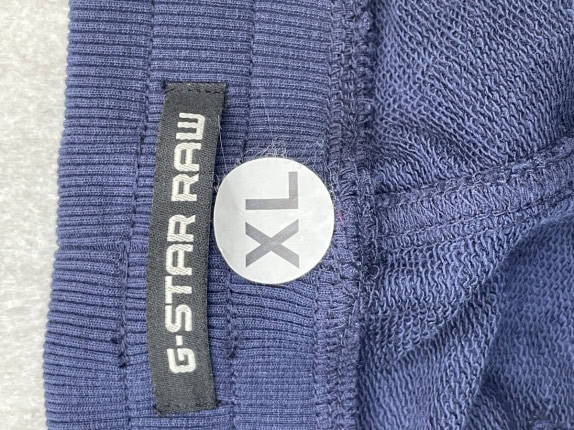 G STAR RAW ΦΟΡΜΑ ΜΙΝΙΜΑΛ ΜΠΛΕ ΑΝΤΡΙΚΟ PRE OWNED XL