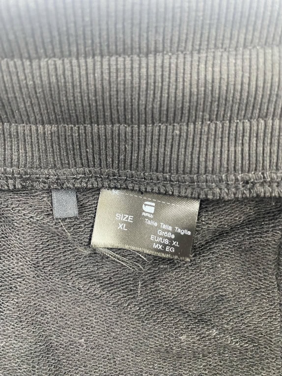 G-STAR RAW Φόρμα Παντελόνι Casual Logo Μαύρο Ανδρικό XL