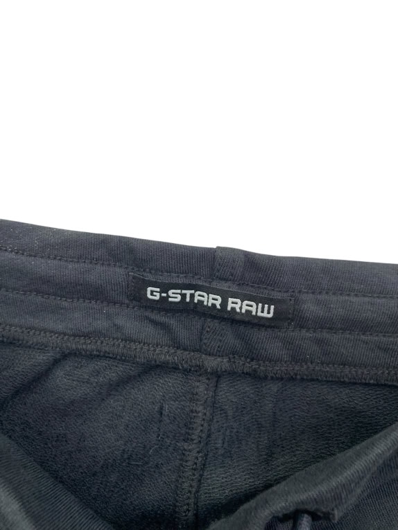 G-STAR RAW Pantaloni tuta casual con logo neri da uomo M (Medium)