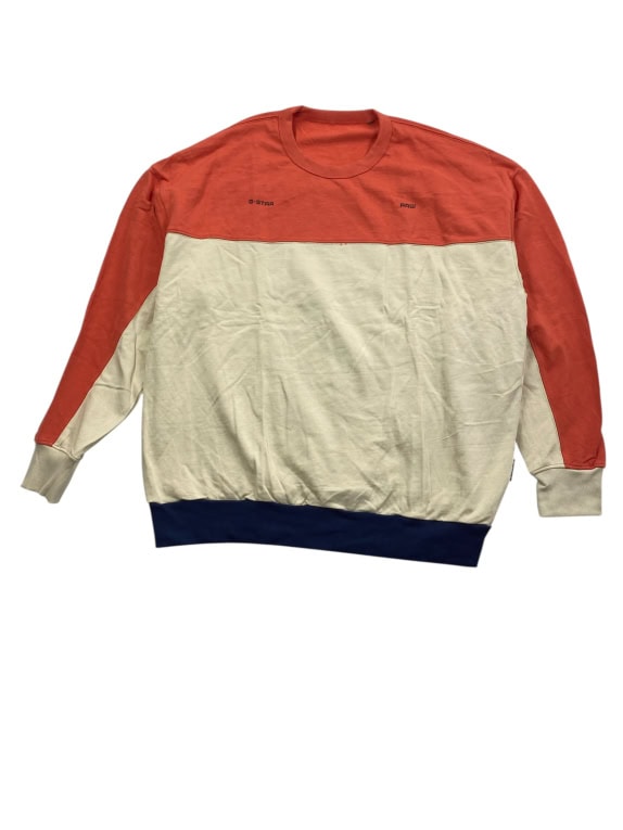 G-Star RAW Φούτερ Casual Colorblock Λογότυπο Πολύχρωμο Ανδρικό XXL