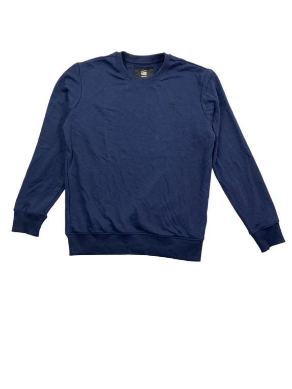 G-Star RAW Φούτερ Casual Μονόχρωμο Μπλε Ανδρικό L