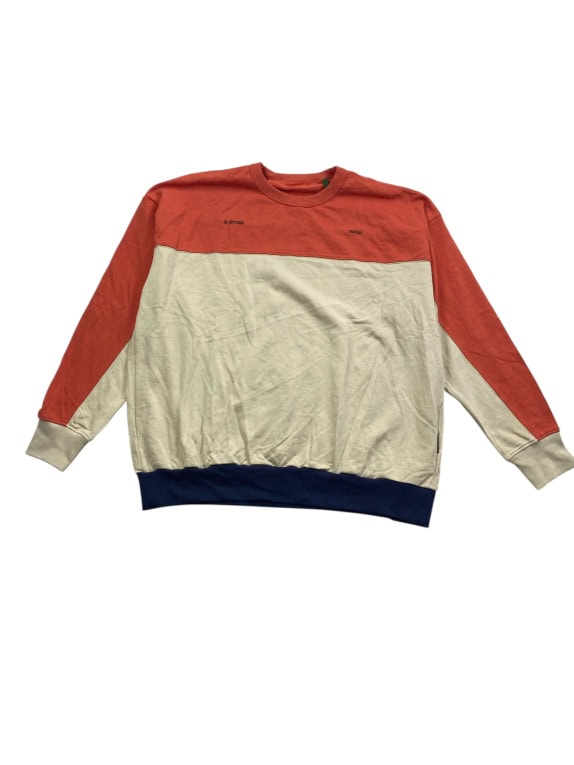 G-Star RAW Φούτερ Crewneck Casual Λογότυπο Πολύχρωμο Ανδρικό XXL