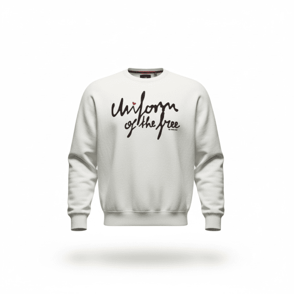 G-STAR RAW ΦΟΥΤΕΡ CREWNECK ΕΚΡΟΥ ΜΕ ΚΑΛΛΙΓΡΑΦΙΚΟ ΛΟΓΟΤΥΠΟ - S