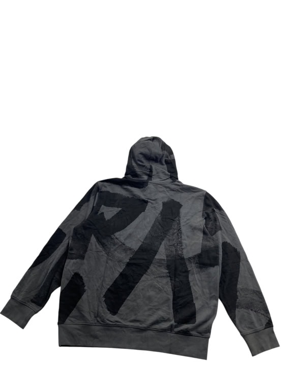 G-STAR RAW Felpa Hoodie Casual con stampa mimetica grigia da uomo XXL