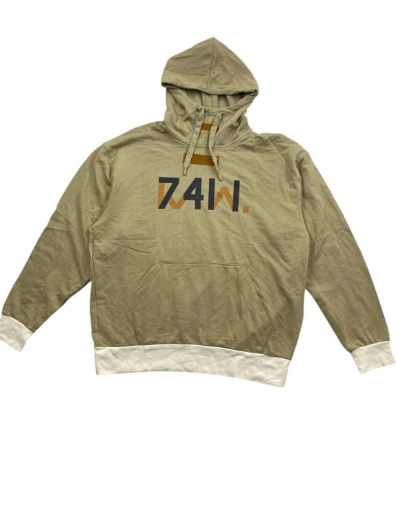 G-STAR RAW Φούτερ Hoodie Casual Logo 74W Χακί Ανδρικό XL
