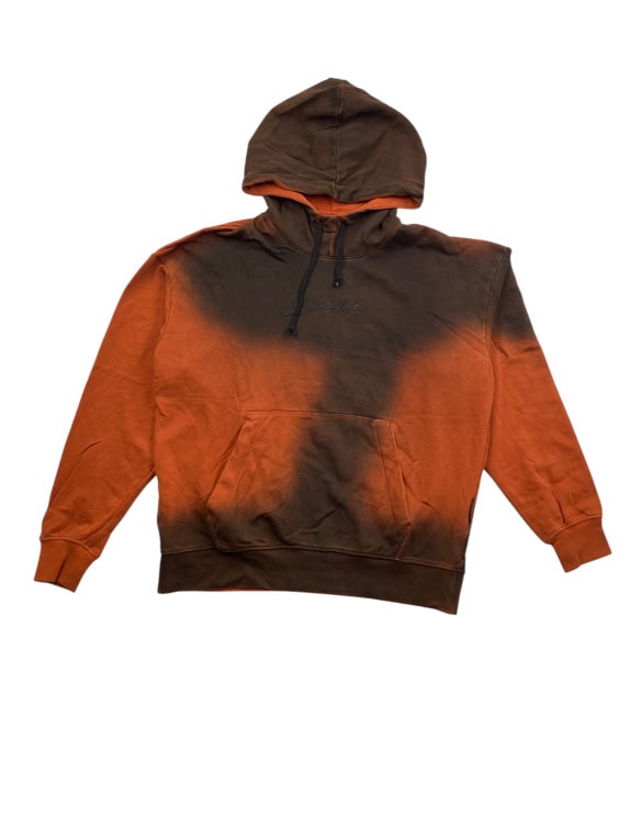 G-STAR RAW Φούτερ Hoodie Tie-Dye Logo Πορτοκαλί Ανδρικό XL