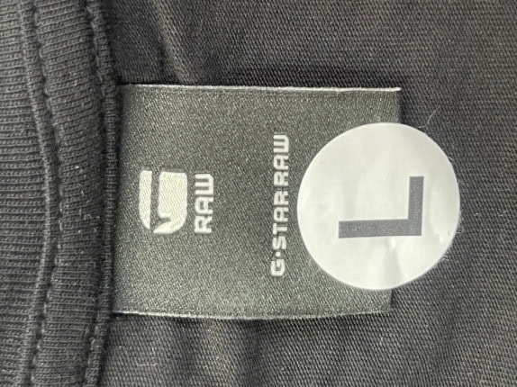 G STAR RAW GRAPHIC TEE BLACK ΑΝΤΡΙΚΟ PRE OWNED L