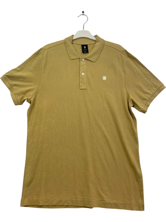 G STAR RAW polo casual ocra da uomo L usata