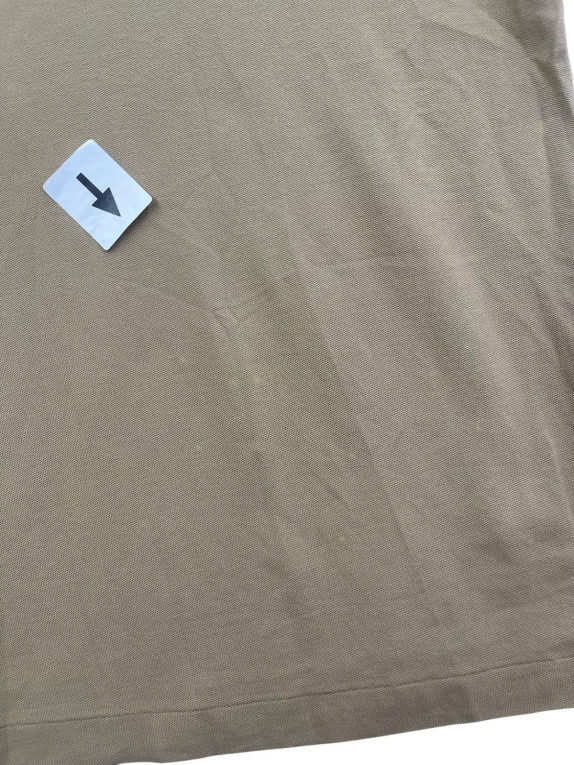 G STAR RAW POLO SHIRT MINIMAL BEIGE MENS PRE OWNED L