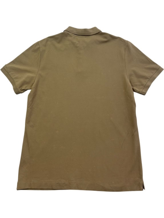 G STAR RAW POLO SHIRT MINIMAL BEIGE MENS PRE OWNED L
