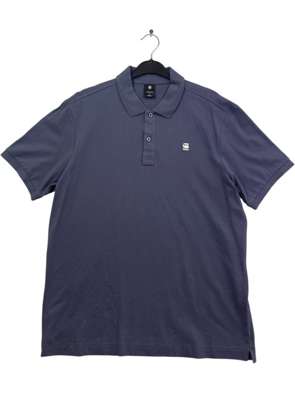 G STAR RAW ΜΠΛΟΥΖΑ POLO MODERN ΜΠΛΕ ΑΝΤΡΙΚΟ L pre-owned