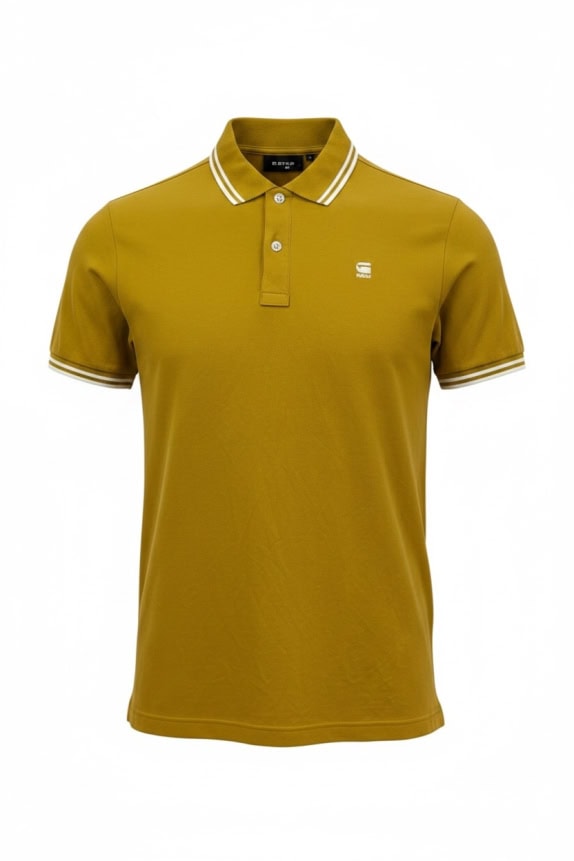 G STAR RAW ΜΠΛΟΥΖΑ POLO MUSTARD ΑΝΤΡΙΚΟ M pre-owned