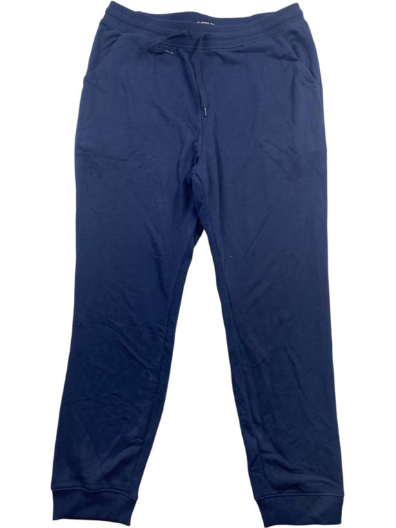 G-Star Raw Pantaloni sportivi casual con patch logo blu navy da uomo XL
