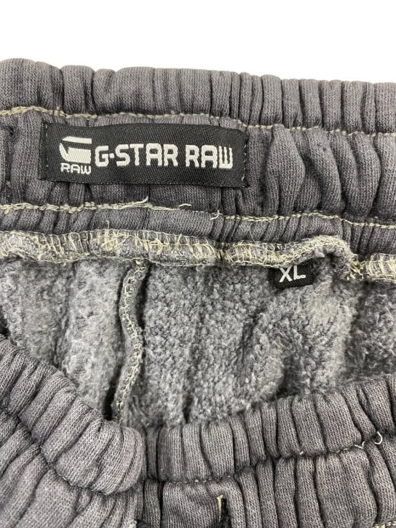 G-STAR RAW Παντελόνι Φόρμας Ombre Fade Λογότυπο Γκρι/Μαύρο Ανδρικό XL