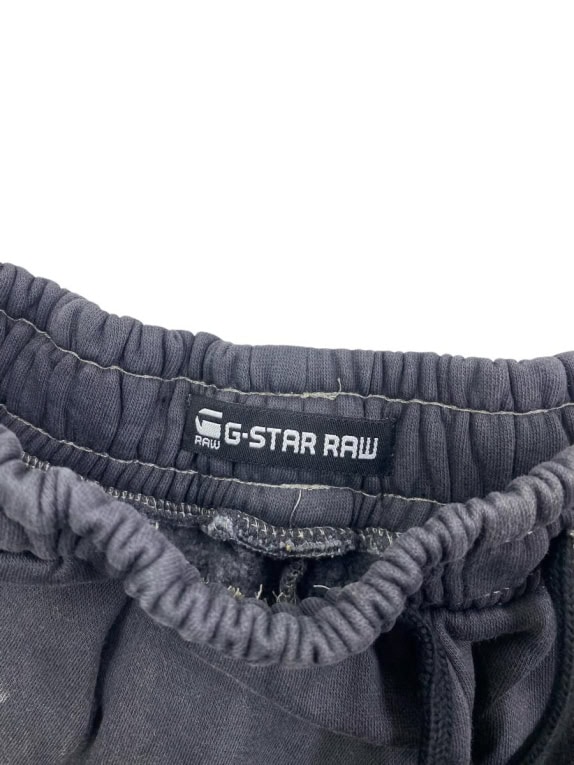 G-STAR RAW PANTALONI DA TUTA VINTAGE WASH OMBRE GRIGIO DA UOMO XS