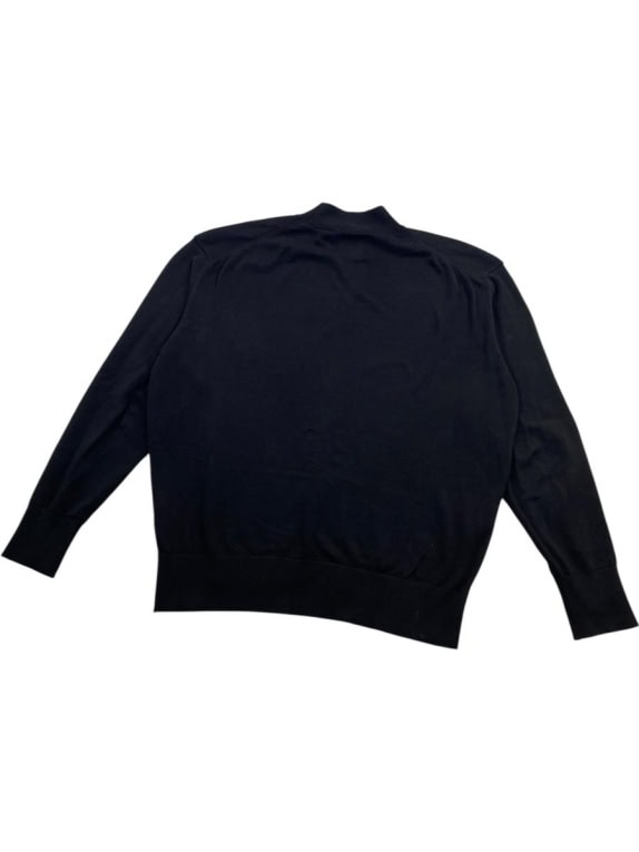 G-STAR RAW ΠΛΕΚΤΗ ΜΠΛΟΥΖΑ MOCK NECK ΜΑΥΡΗ ΑΝΔΡΙΚΗ XL