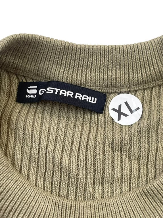 G STAR RAW ΠΛΕΚΤΟ MINIMAL ΧΑΚΙ ΑΝΤΡΙΚΟ PRE OWNED XL