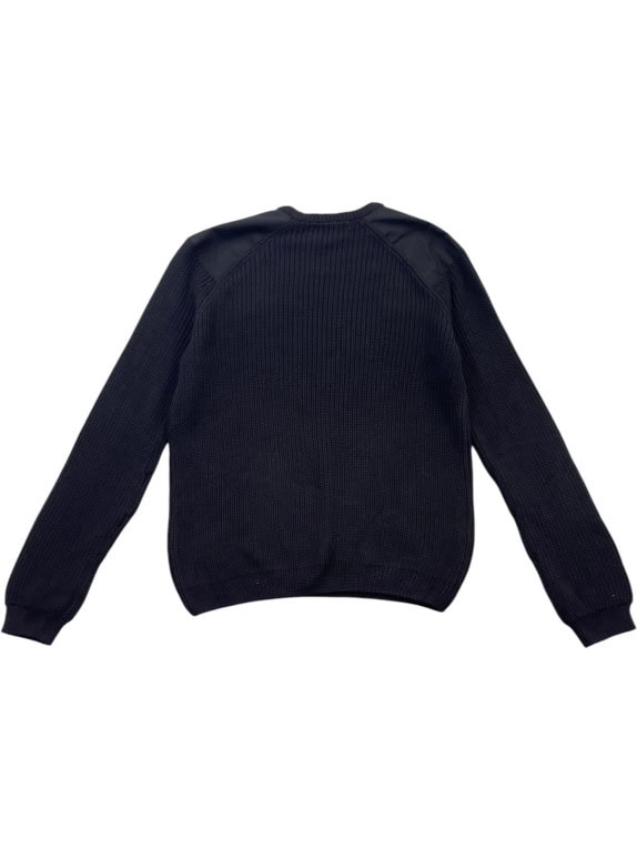 G STAR RAW KNIT SWEATER MINIMAL BLACK MENS PRE OWNED L