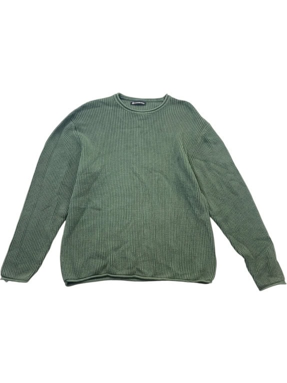 G STAR RAW KNIT SWEATER MINIMAL OLIVE GREEN MENS PRE OWNED XL