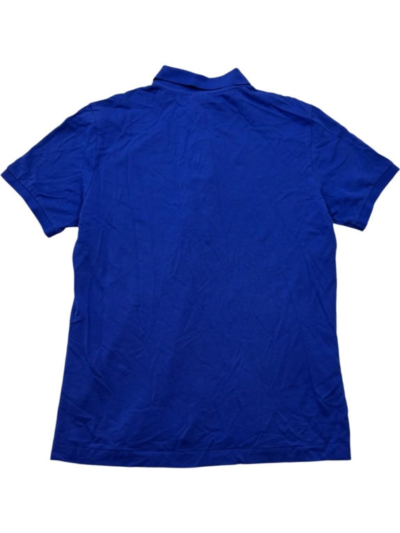 G STAR RAW POLO MINIMAL BLUE MEN PRE OWNED L