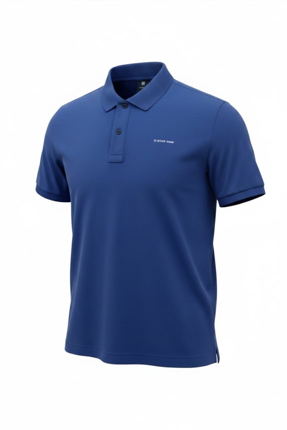 G STAR RAW POLO MINIMAL BLUE ΑΝΤΡΙΚΟ PRE OWNED L
