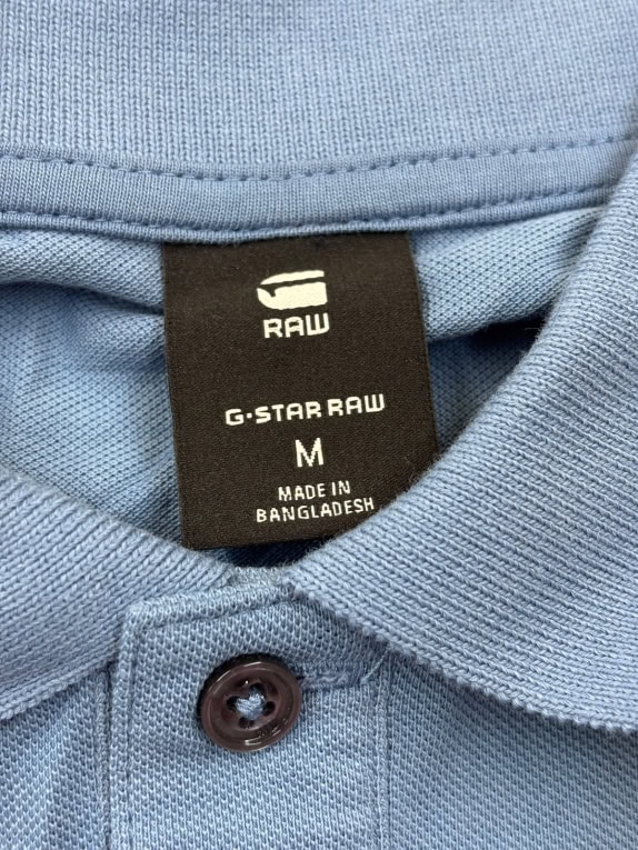 G STAR RAW POLO MINIMAL BLUE ΑΝΤΡΙΚΟ PRE OWNED M