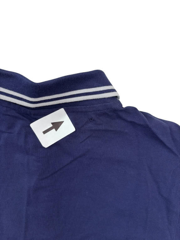 G STAR RAW POLO MINIMAL NAVY UOMO PRE OWNED M