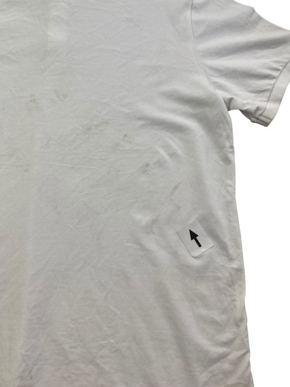G STAR RAW POLO ΜΠΛΟΥΖΑ MINIMAL OFF WHITE ΑΝΤΡΙΚΟ PRE OWNED L