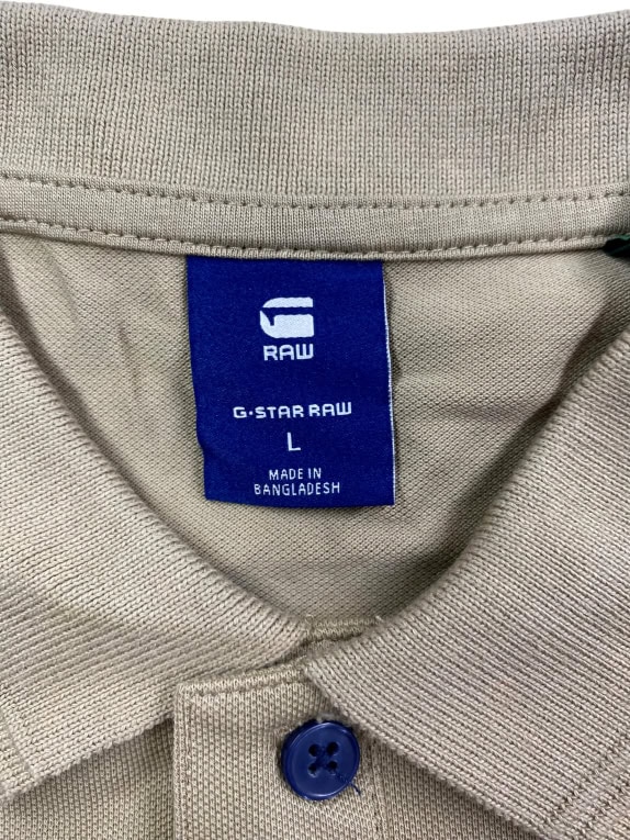G-Star Raw Polo Shirt Beige Men’s L