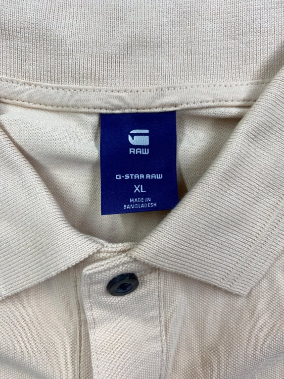 G-Star RAW Polo Μπλούζα Μπεζ Ανδρική XL