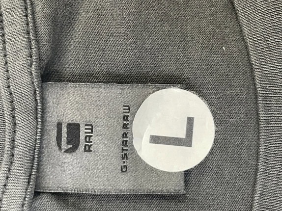 G STAR RAW T SHIRT MINIMAL ΑΝΘΡΑΚΙ ΑΝΤΡΙΚΟ PRE OWNED L