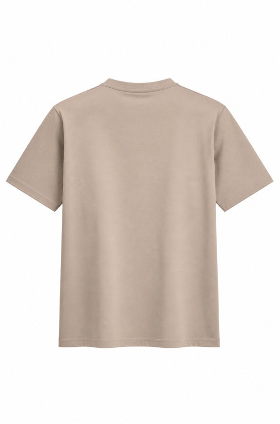 G STAR RAW T SHIRT MINIMAL BEIGE MEN PRE OWNED L