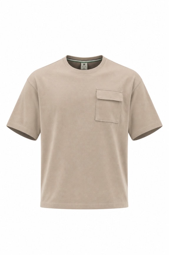 G STAR RAW T SHIRT MINIMAL BEIGE ΑΝΤΡΙΚΟ PRE OWNED L
